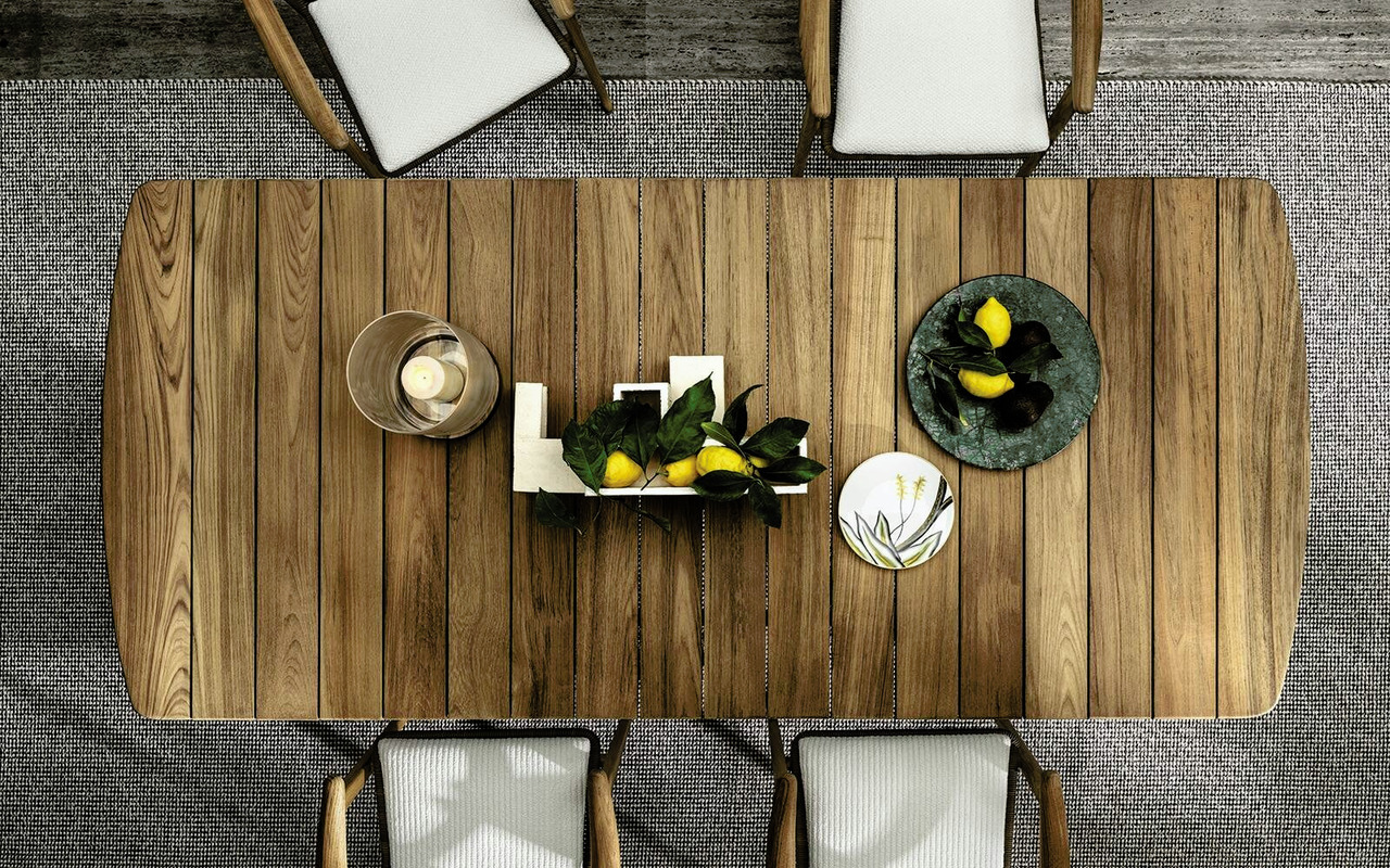 Fynn Dining Outdoor Dining Table, view 3
