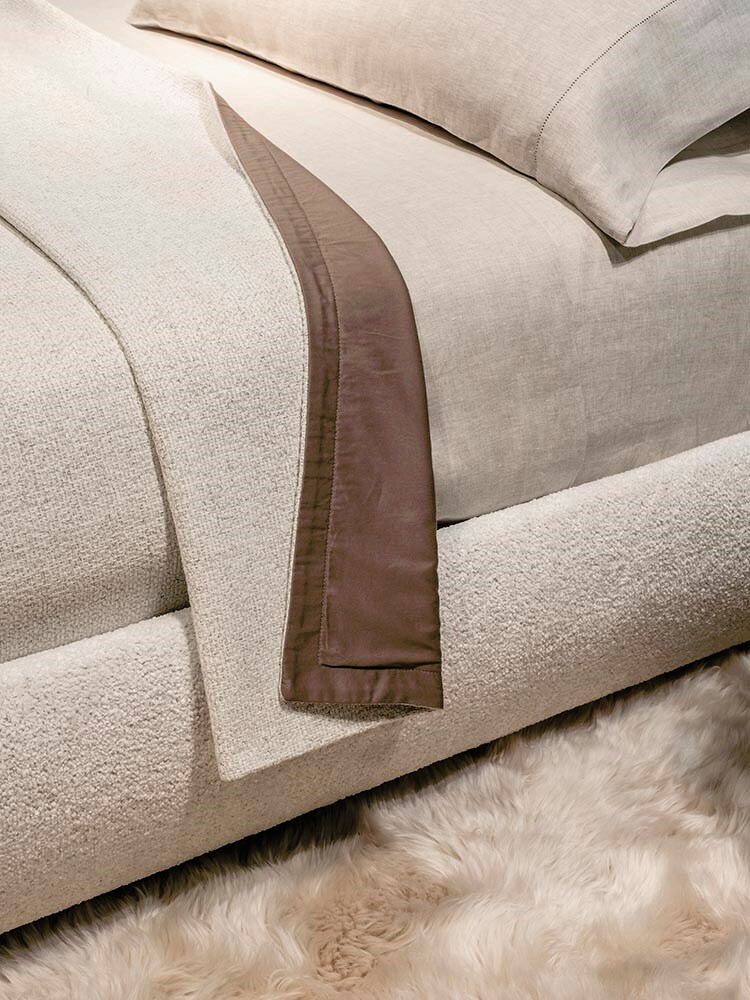 Larry Minotti Wool and Cashmere Bedspread