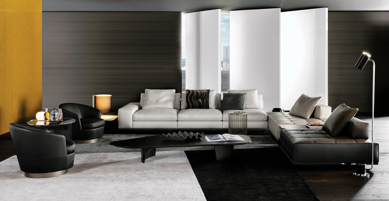 Lawrence Modular Sofa by Minotti, view 11