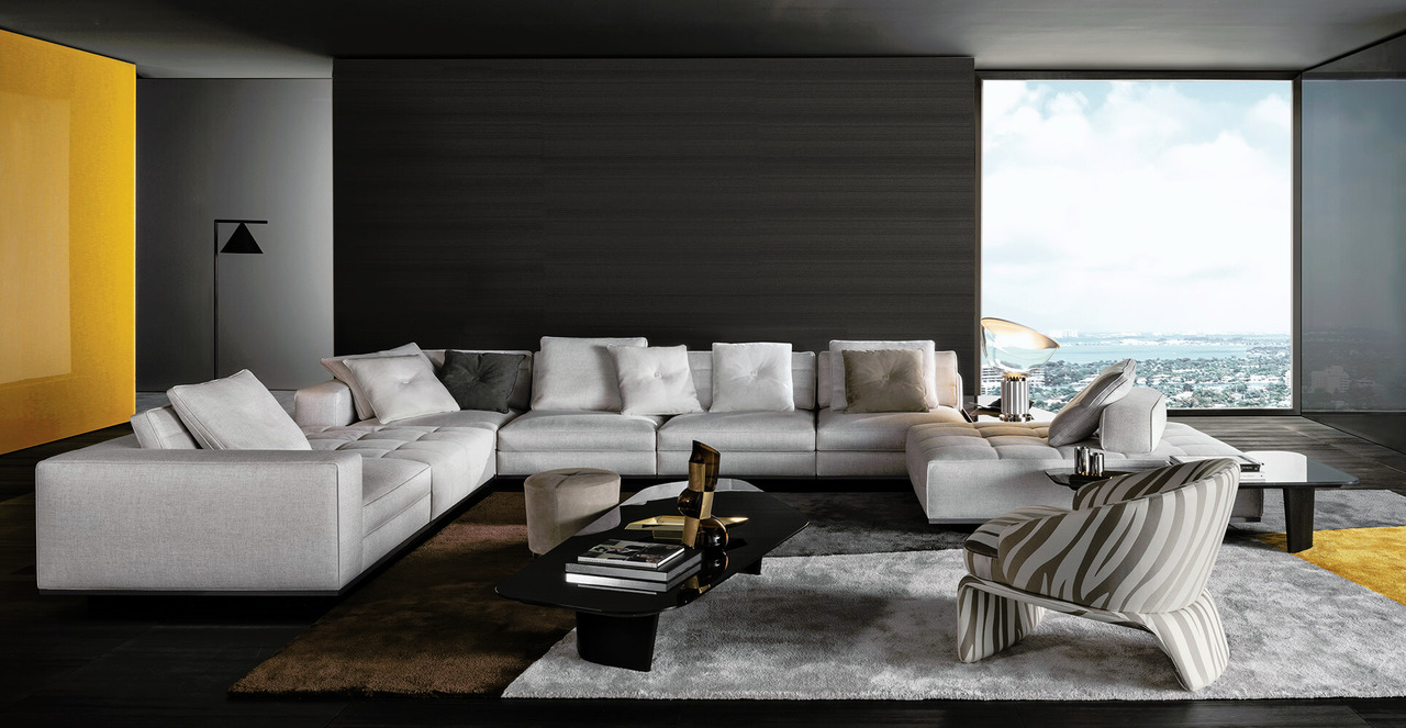 Lawrence Modular Sofa by Minotti, view 33