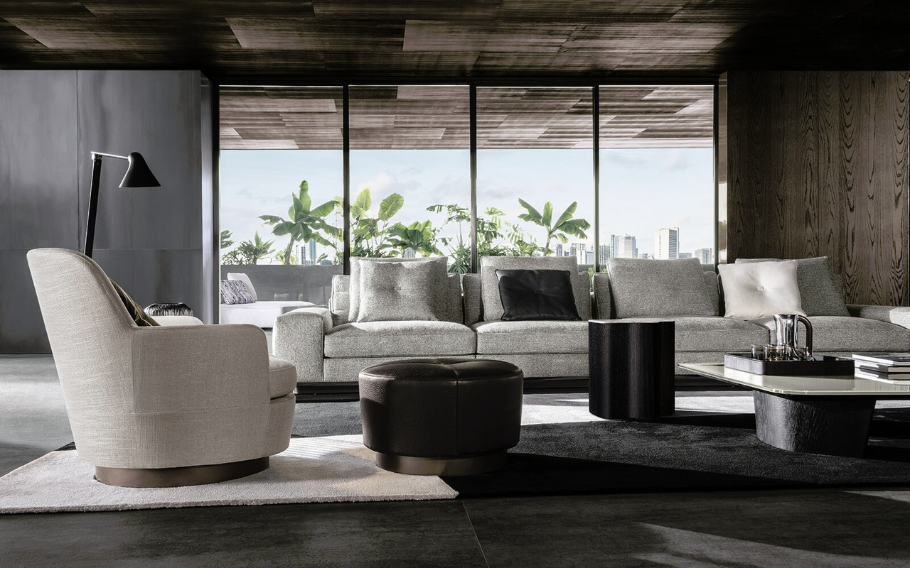 Lawrence Modular Sofa by Minotti, view 7