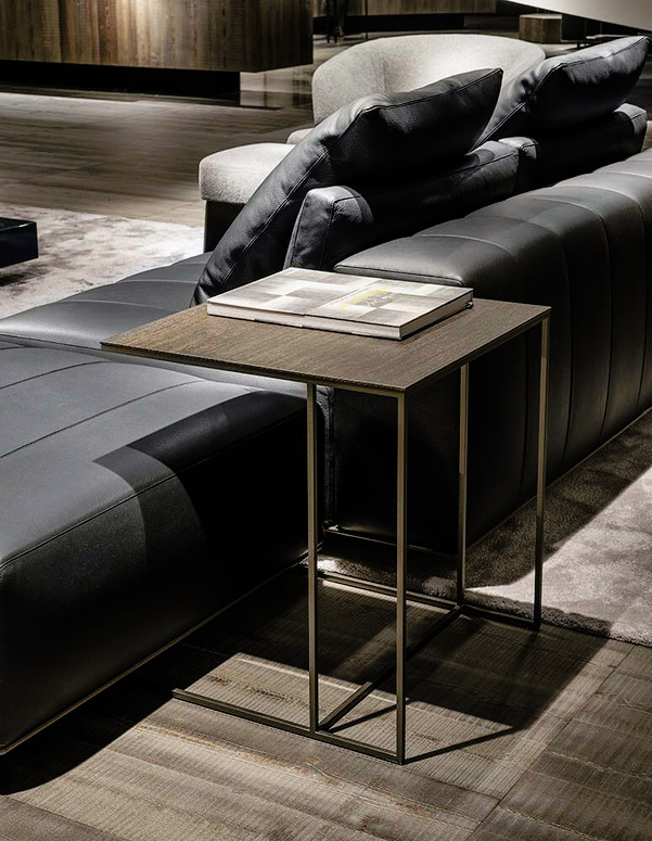 Leger "bronze" side table, view 2