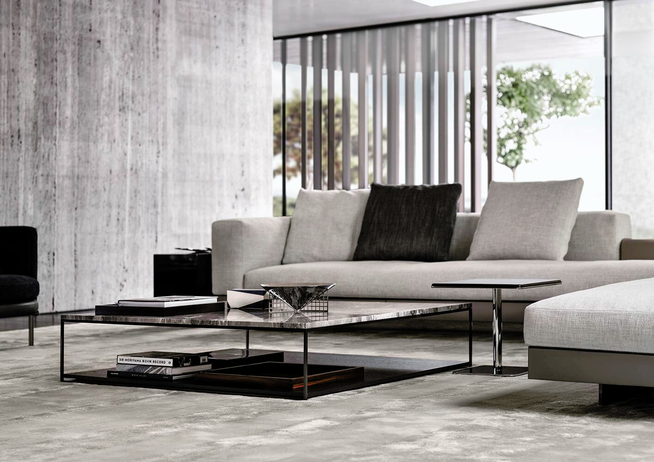 Liam Coffee Table by Minotti, view 3