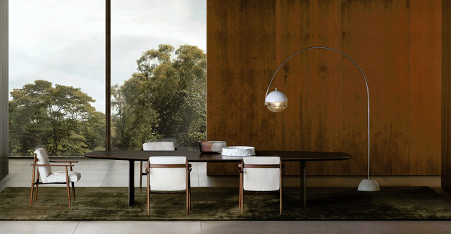 Linha livre dining table