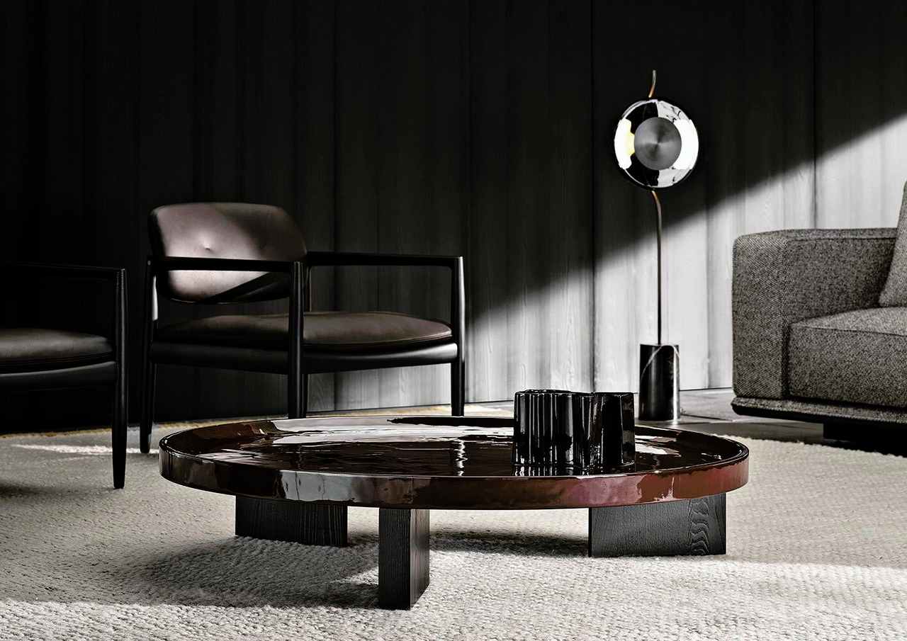Louver Coffee Table, view 2