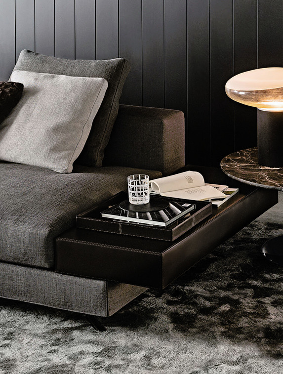 Mik Saddle Leather Tray, view 6