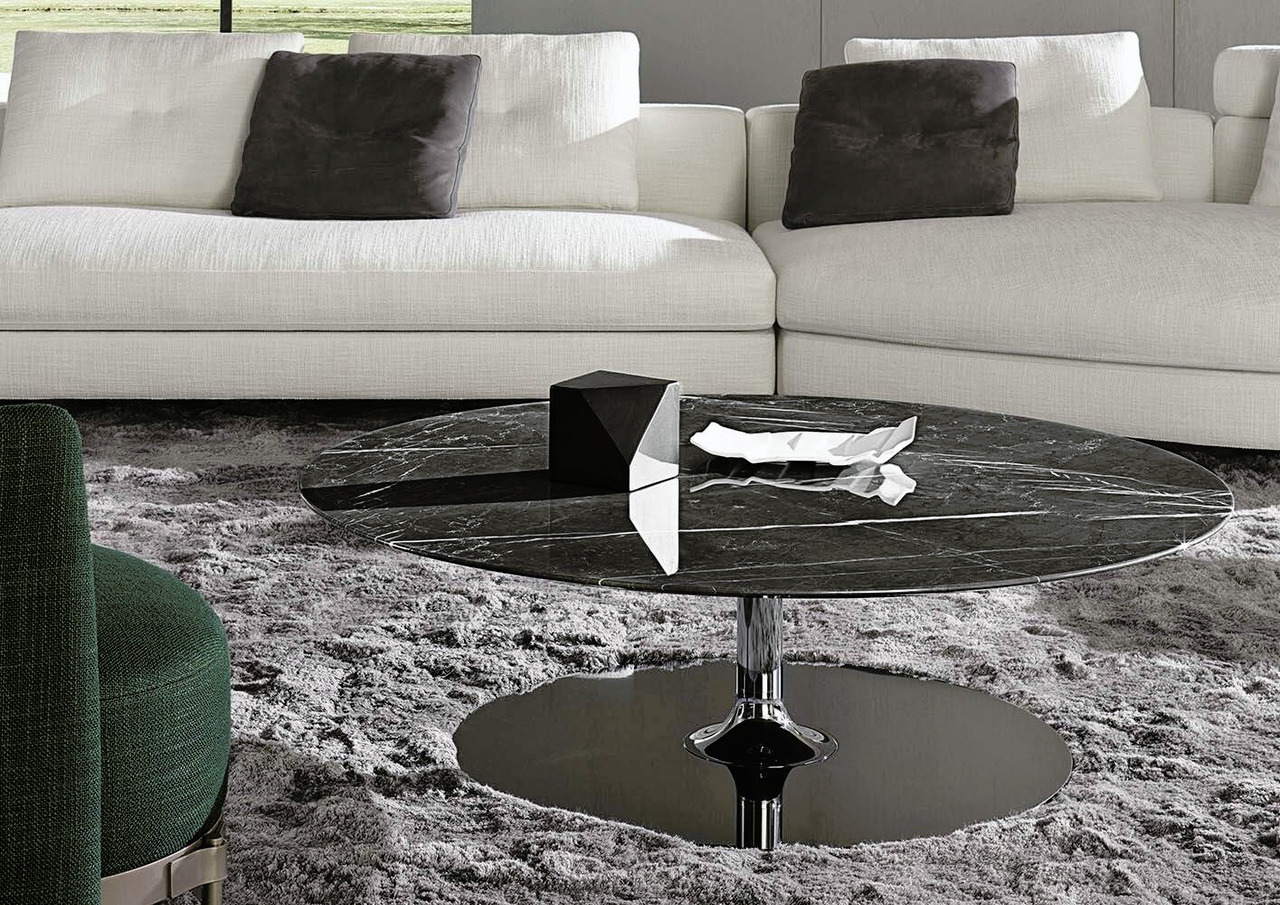 Oliver Round Coffee Table, view 2