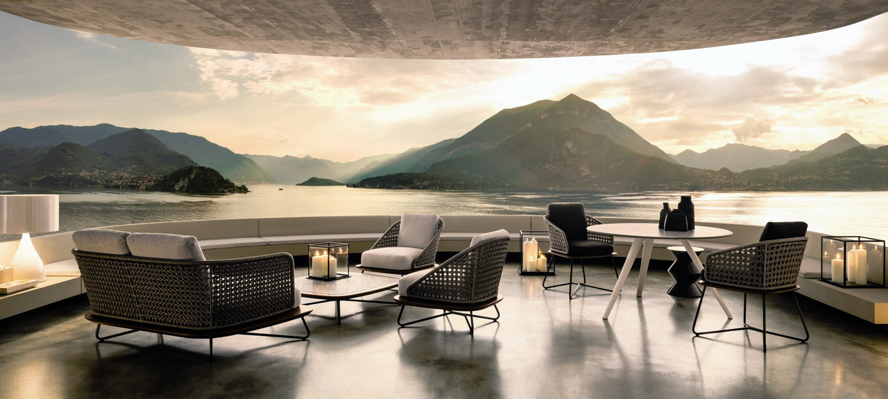 Rivera Outdoor Armchair, view 5