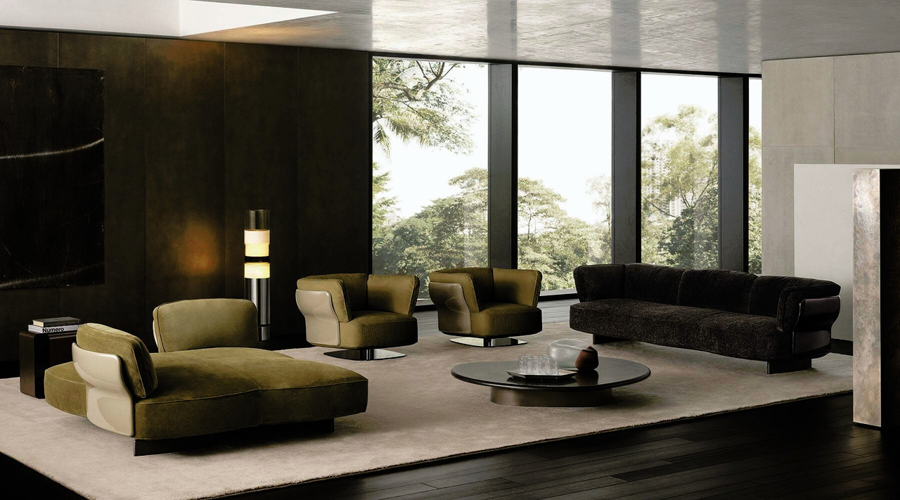 Saki Designer Armchair, view 2