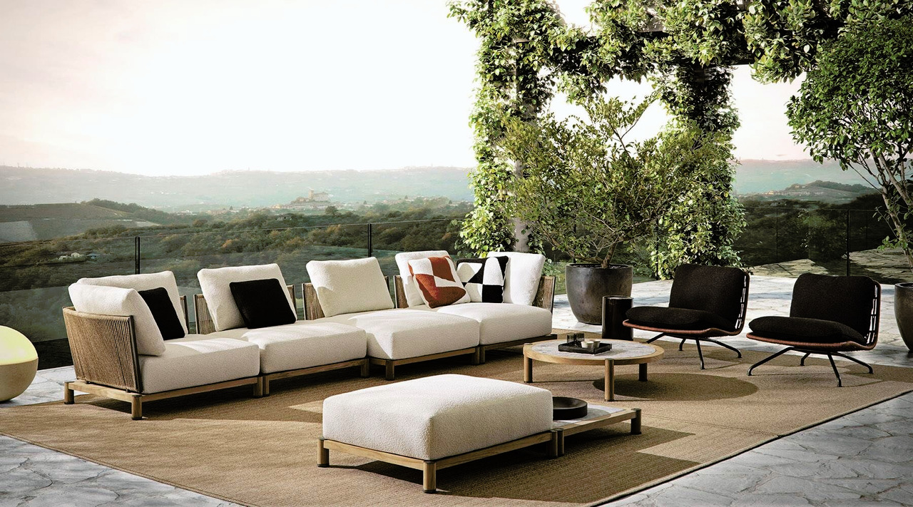 Tricot Outdoor Sofa