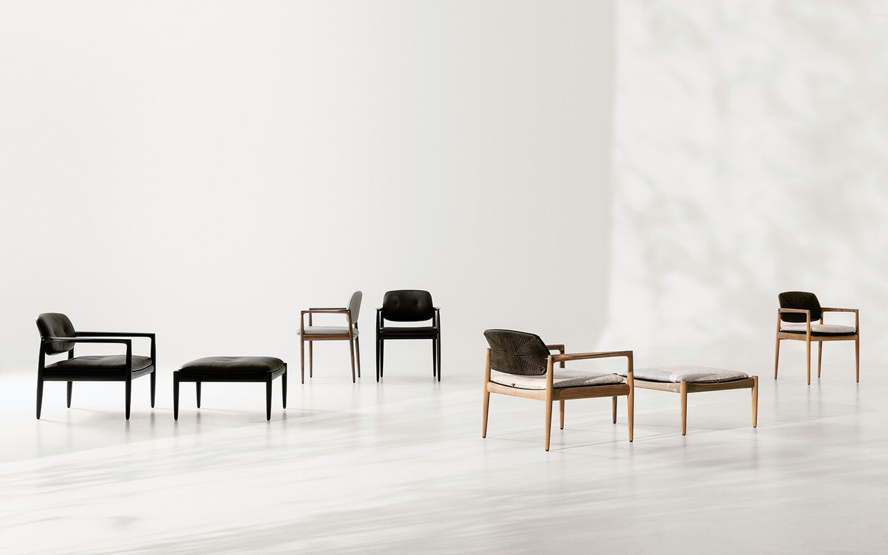 Yoko Designer Armchair by Minotti