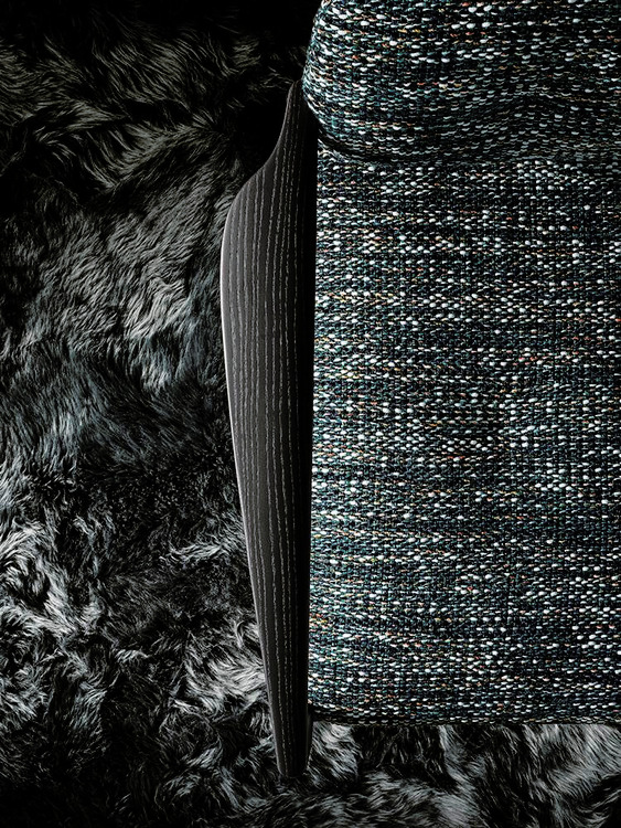 Yoko Designer Armchair by Minotti, view 6