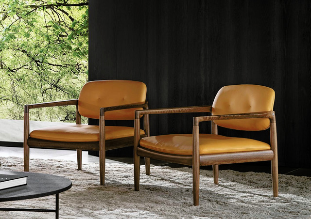 Yoko Designer Armchair by Minotti