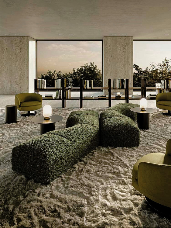 Yves Sofa by Minotti, view 13