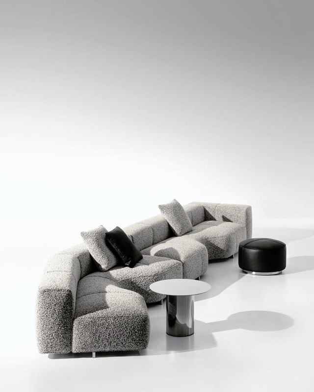Yves Sofa by Minotti, view 3