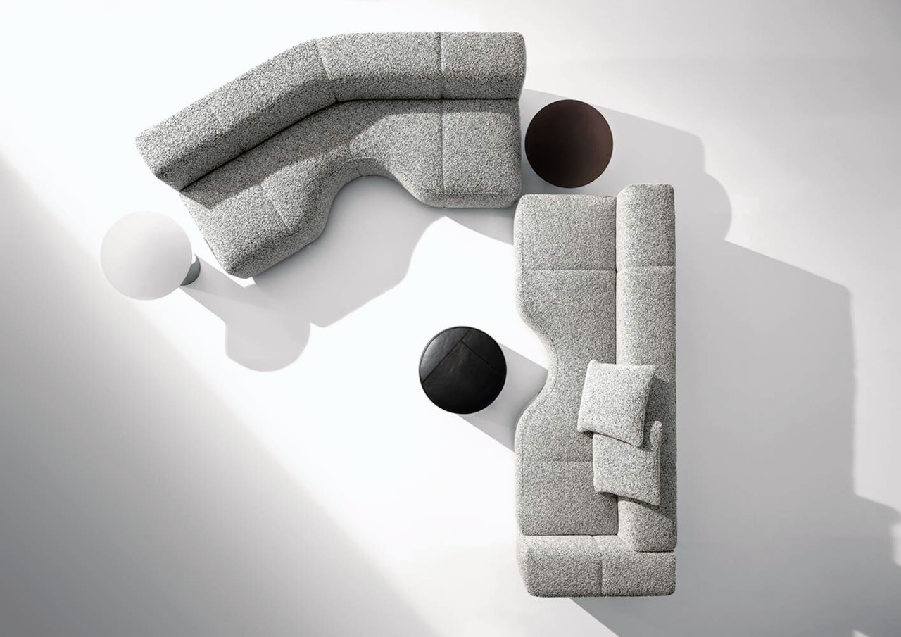 Yves Sofa by Minotti, view 8
