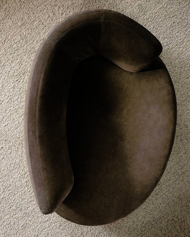Bézier Sofa and Armchair, view 2