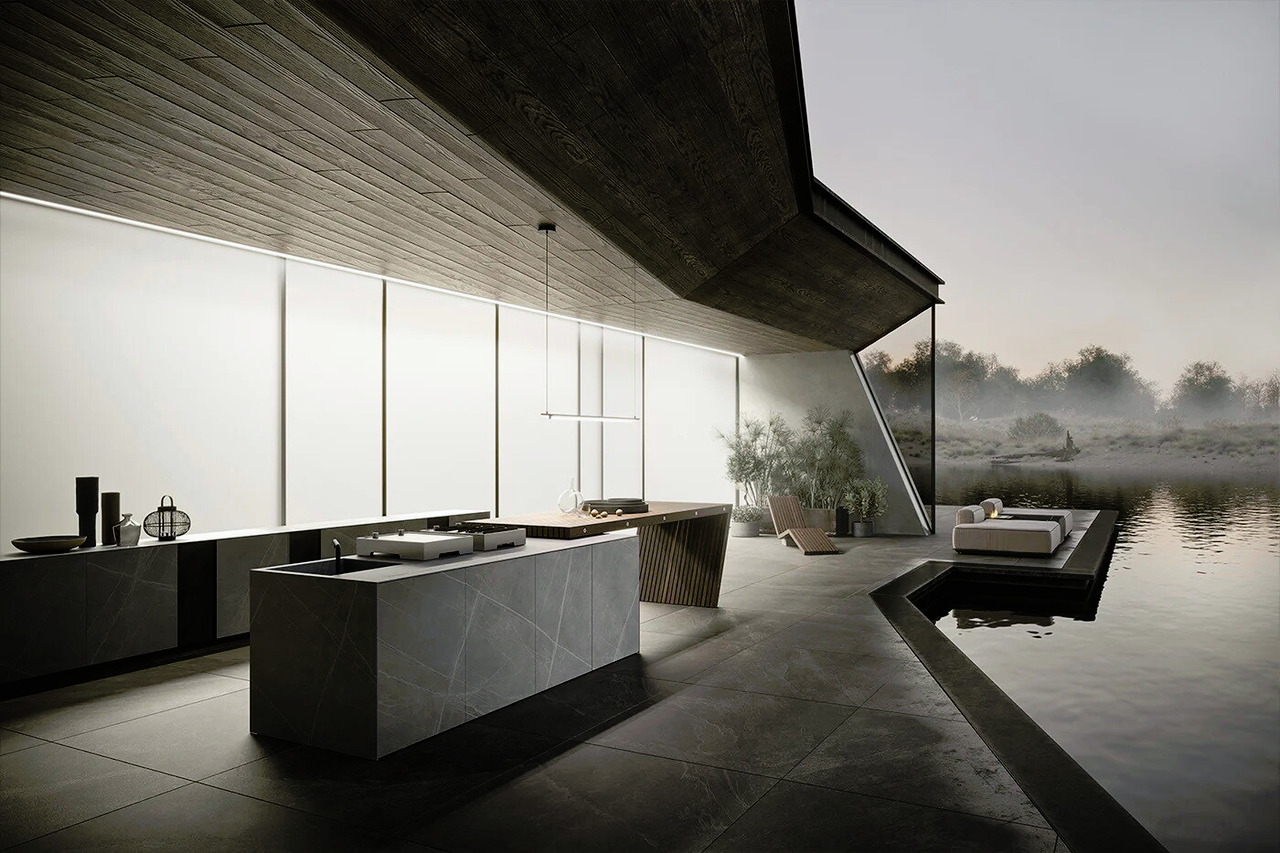 Project 04 by Modulnova, Outdoor Kitchen System, view 2