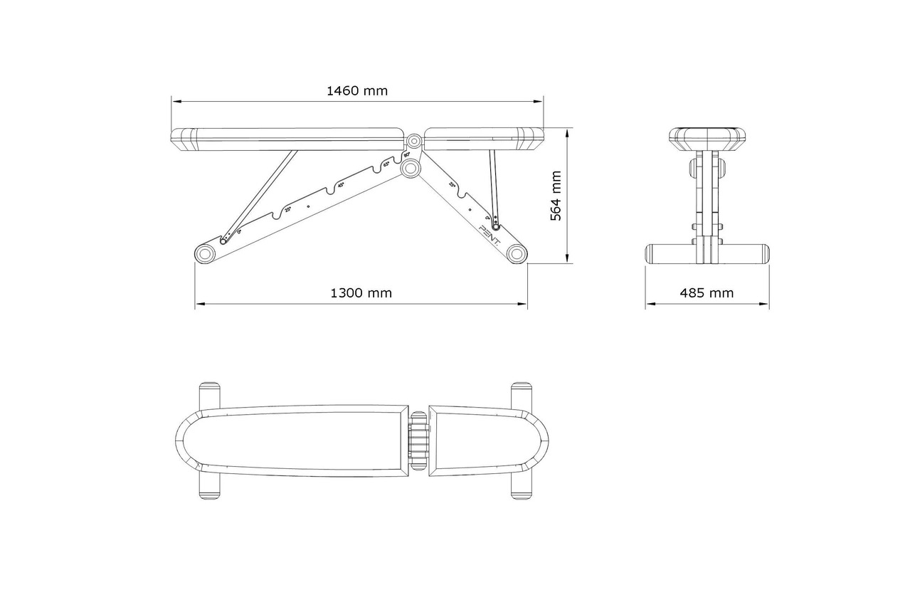 BANKA™ Advance Weight Bench, view 11