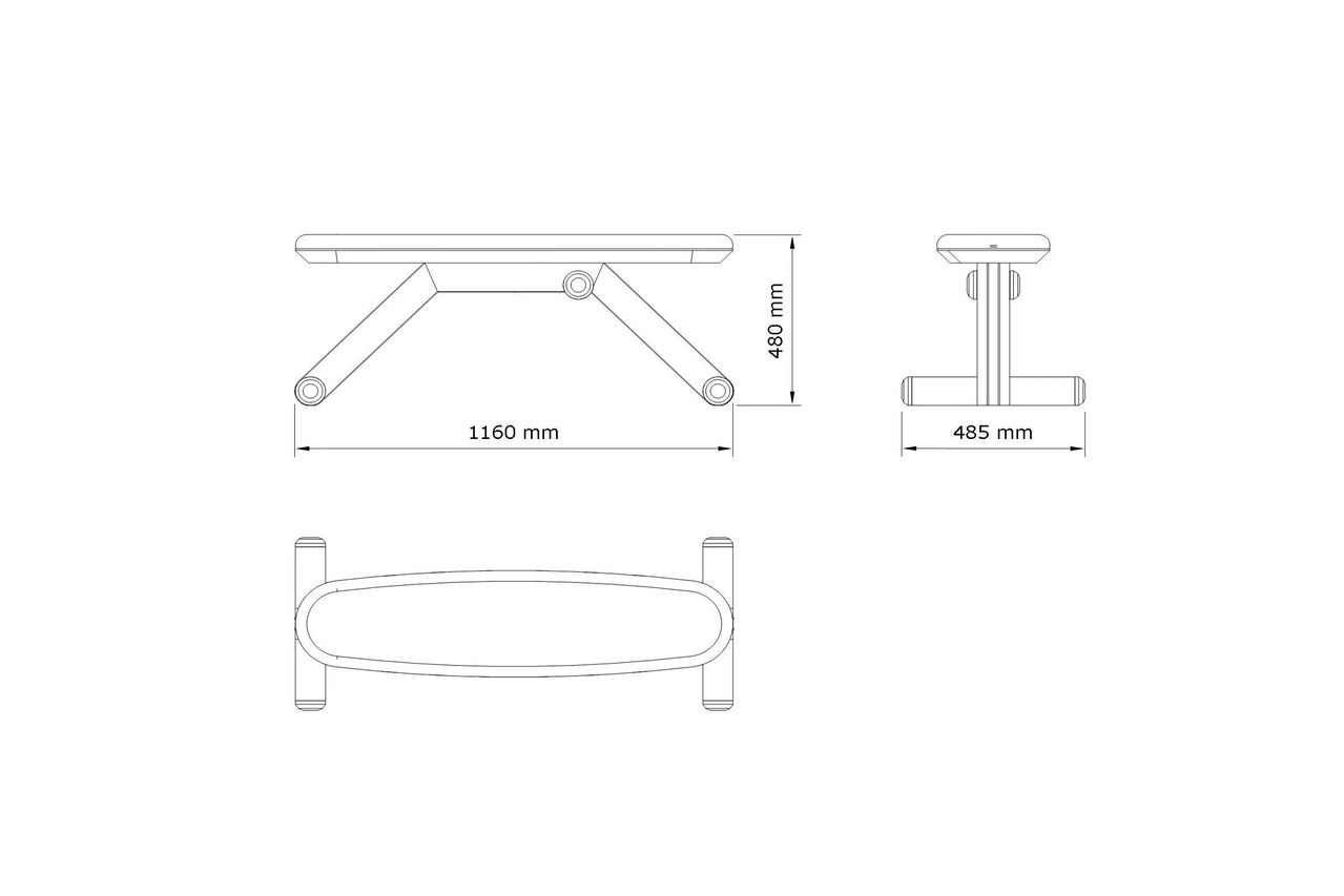 BANKA™ BASIC Bench Press Bench, view 4