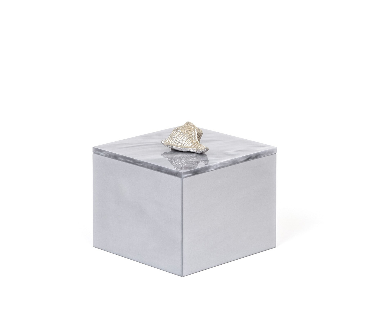 Square Bea Cotton Pad Container, view 4