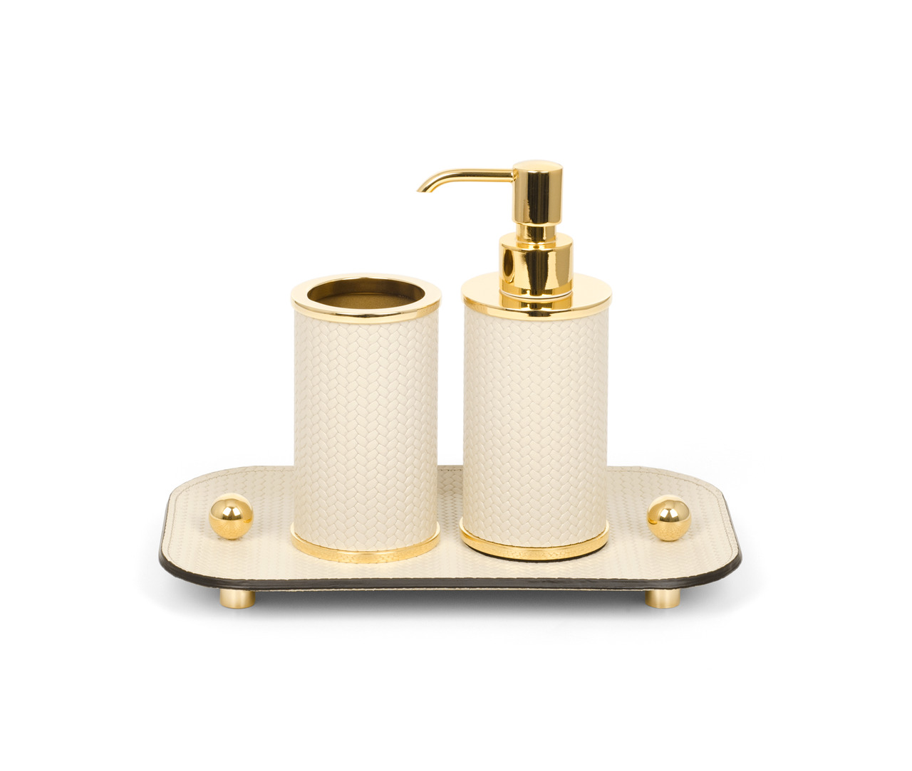 Olimpia Round Toothbrush Holder, view 5