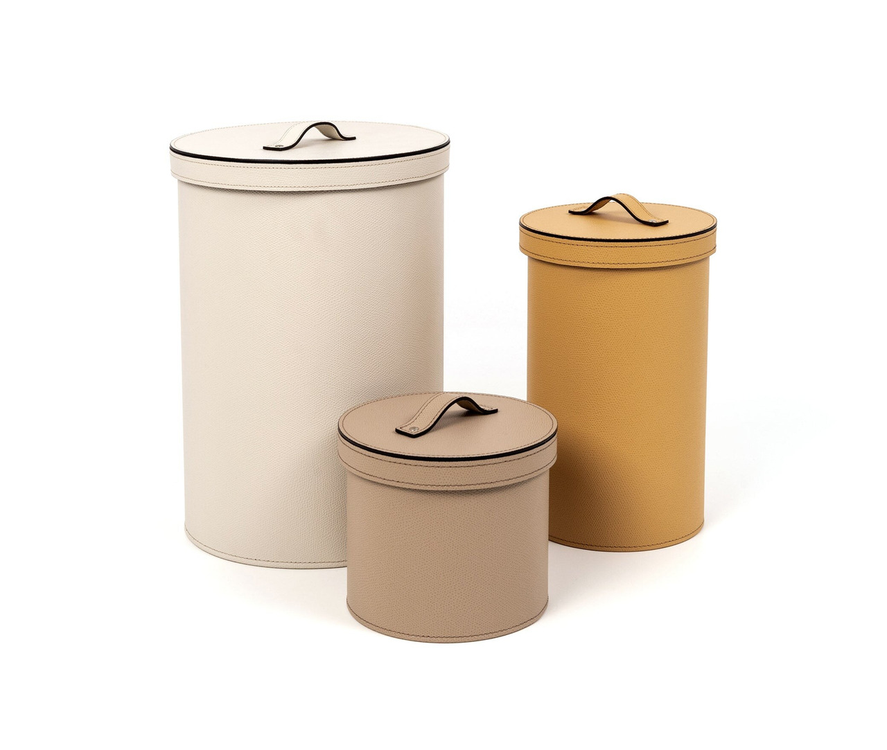 Round Wastepaper Bin with Lid, view 5