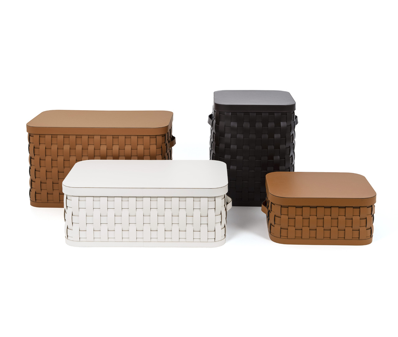 Demetra Square Basket, Size L, view 3