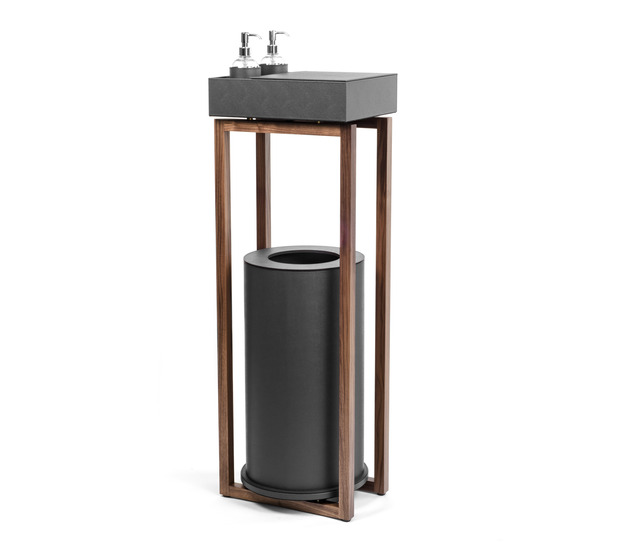Igea Sanitizer Stand with Storage Box