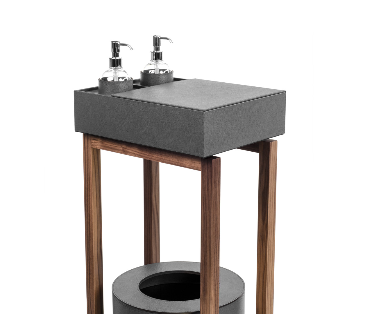 Igea Sanitizer Stand with Storage Box, view 2