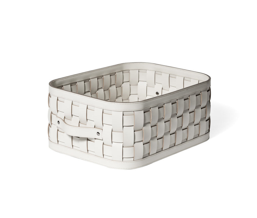 Demetra Rectangular Basket, Size S