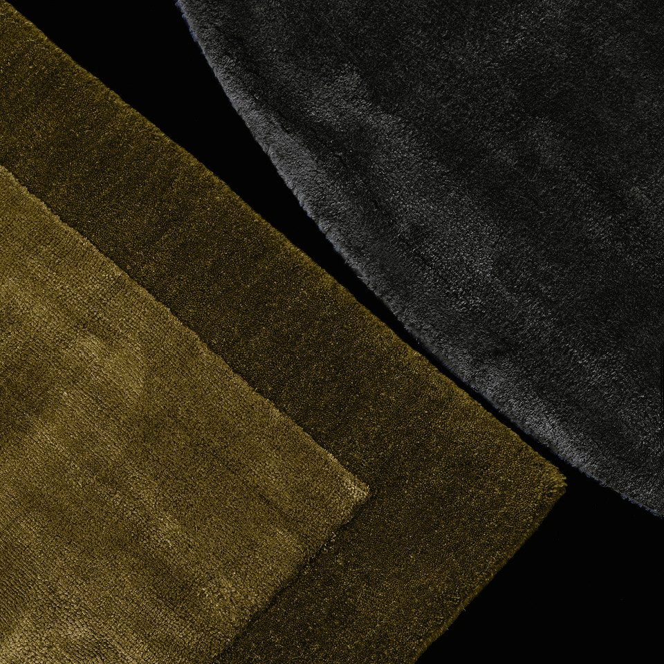 Frame Bamboo Silk Rug, view 5