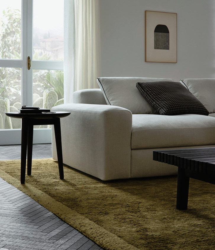 Frame Bamboo Silk Rug, view 4