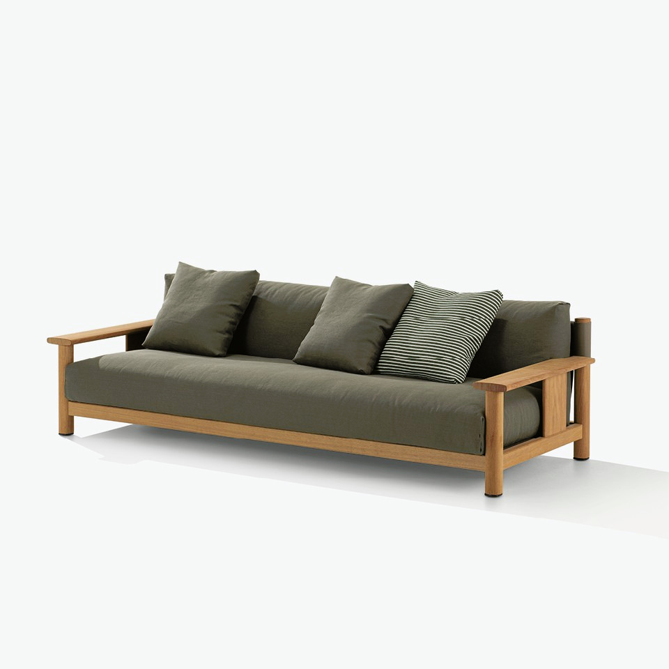 Ketch Outdoor Sofa, view 2