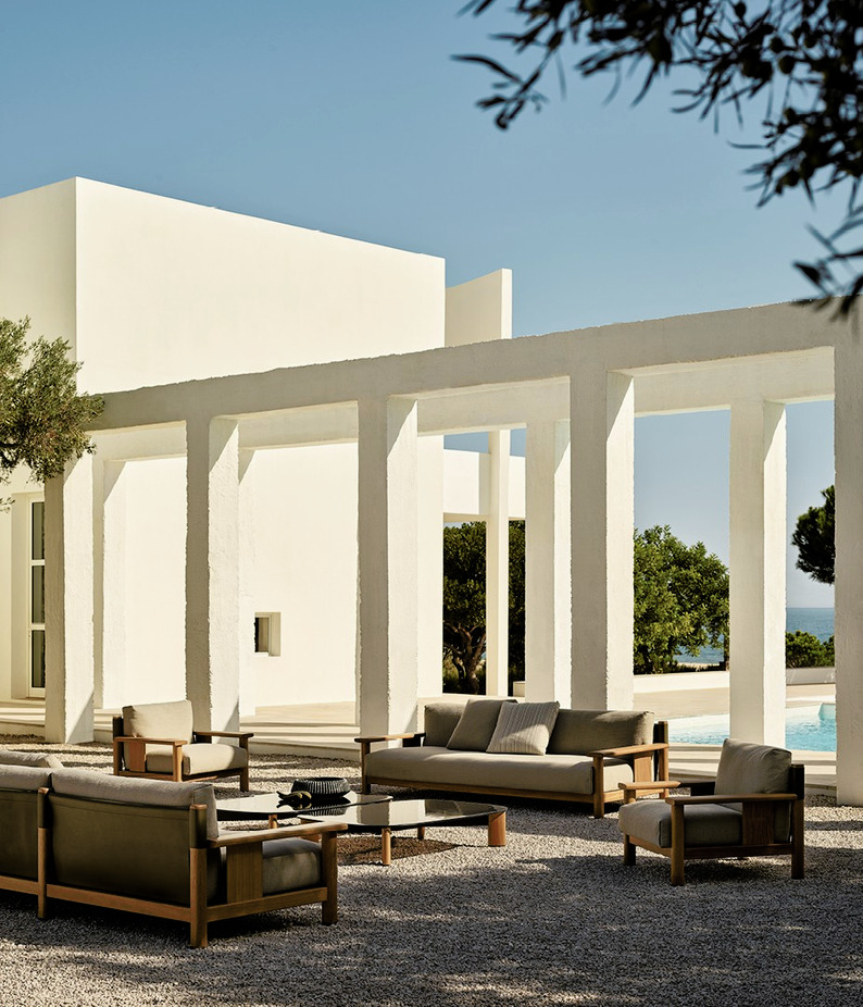 Ketch Outdoor Sofa, view 4