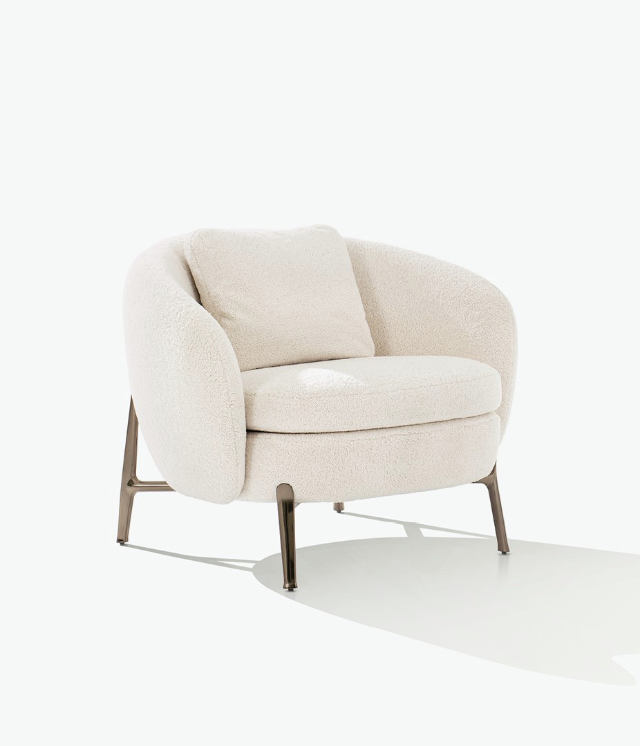 Orbis Armchair by Poliform, view 7