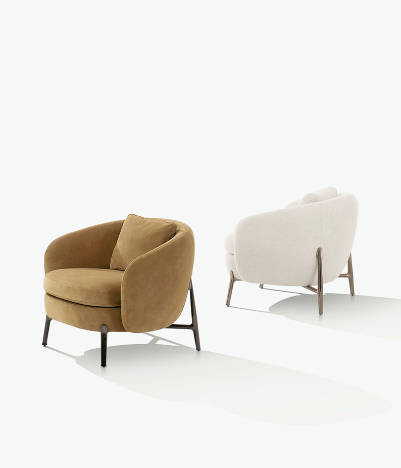 Orbis Armchair by Poliform, view 5