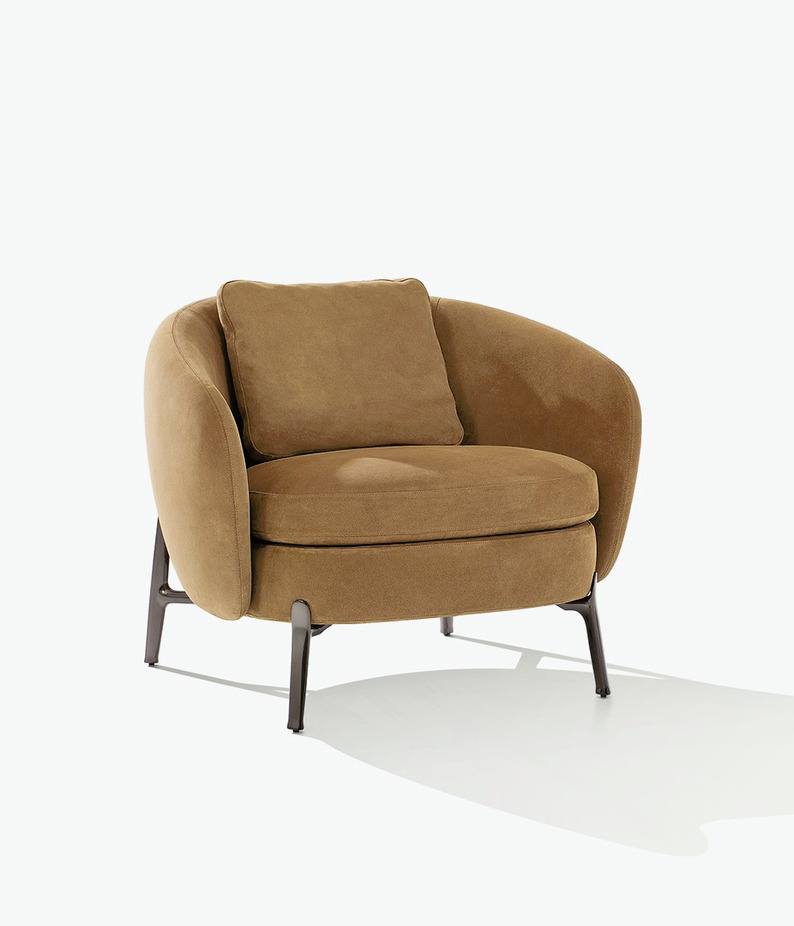 Orbis Armchair by Poliform, view 2