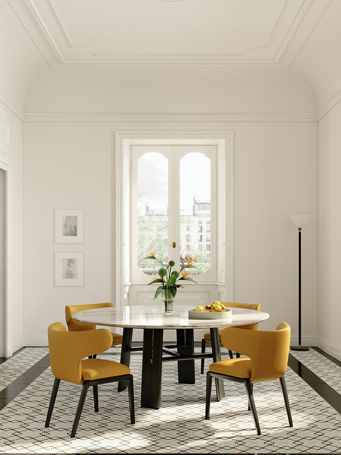 Duo Armchair, view 3