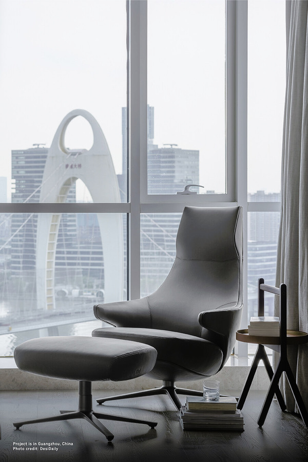 Jay Lounge Armchair, view 3