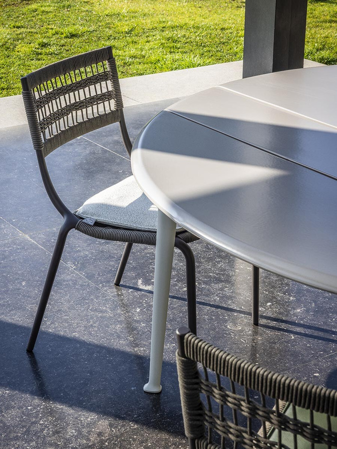 Solaria Outdoor Garden Chair by Poltrona Frau, view 3