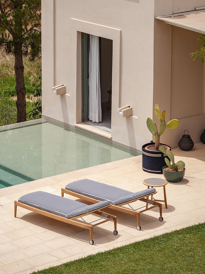 The Secret Garden Outdoor Side Tables, view 3