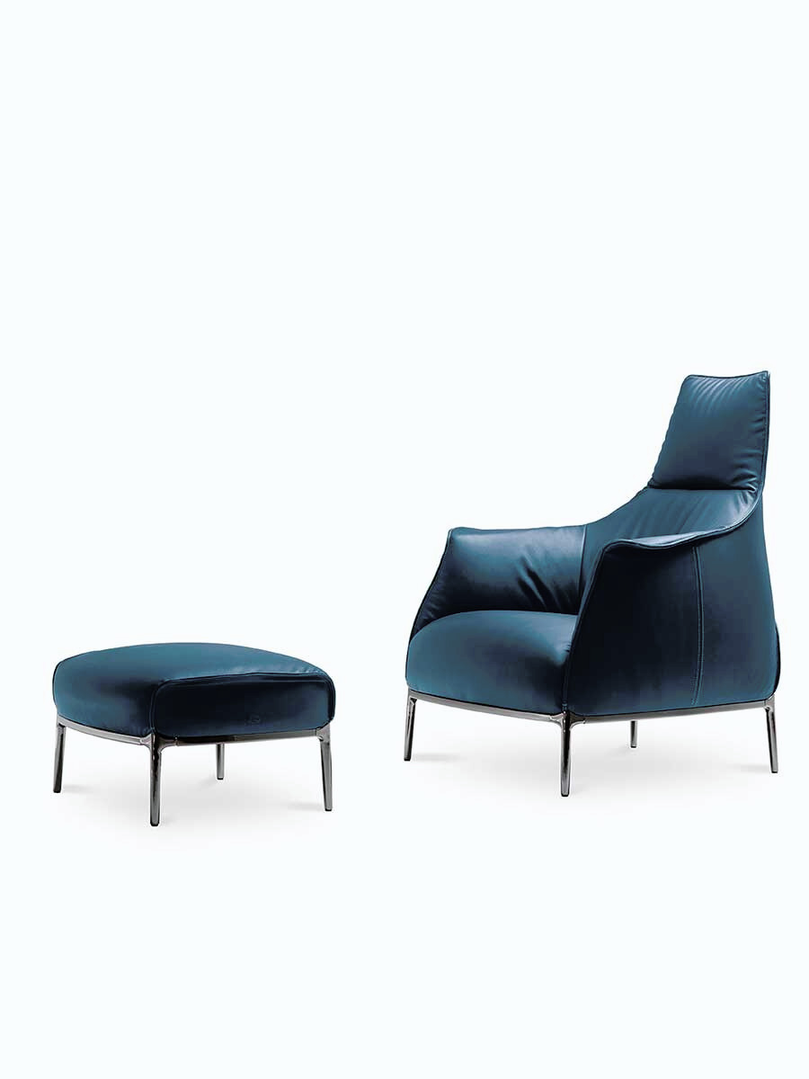 Archibald A Italian Armchair, view 3