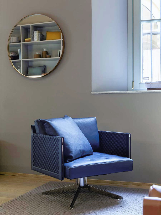 Clayton Swivel Armchair, view 3