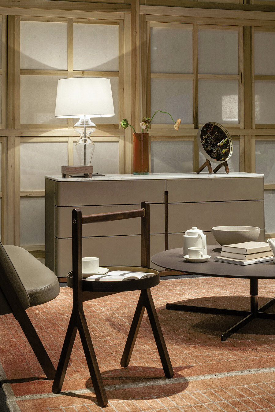 Ren Side Table by Poltrona Frau, view 4
