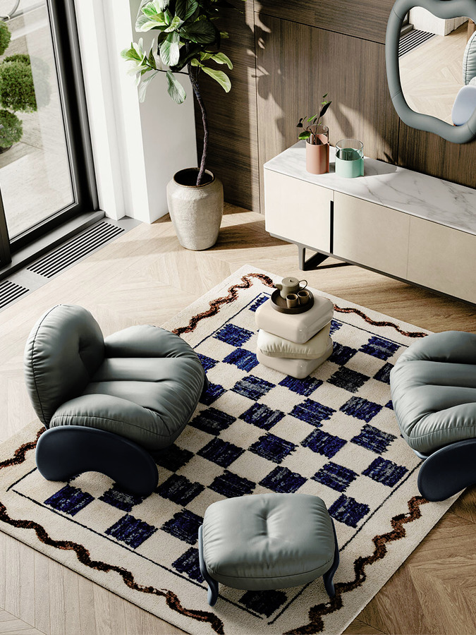 Squash Ottoman, view 4