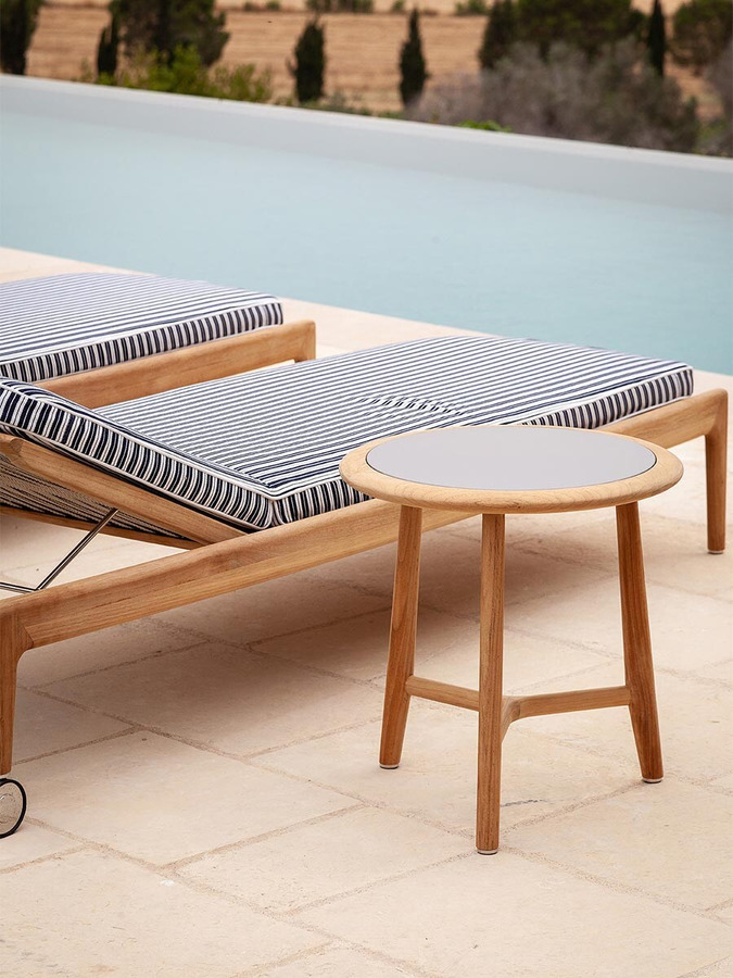 The Secret Garden Outdoor Side Tables, view 4