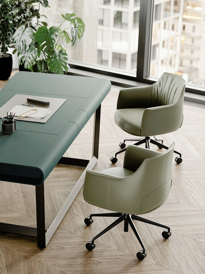 Archibald Task Chair by Poltrona Frau, view 4