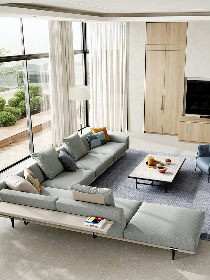 Let it Be Modular Sofa System, view 3
