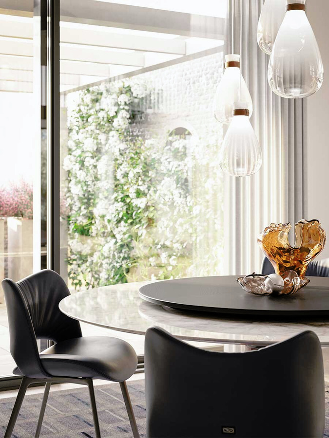Mesa Due table by Poltrona Frau, view 3